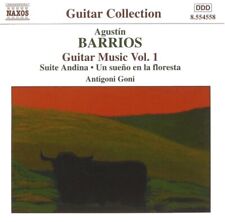 Guitar Music Vol. 1 [Audio CD] AGUSTIN BARRIOS and Barrios