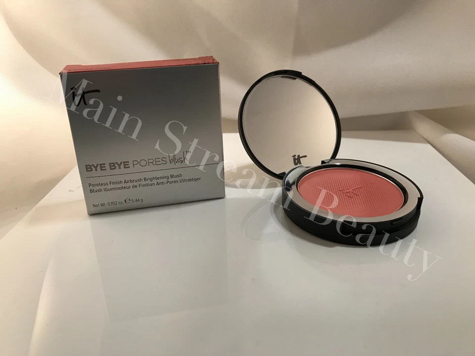  It Cosmetics Bye Bye Pores Poreless Airbrush Blush Naturally Pretty Pink NIB - Image 1 of 4