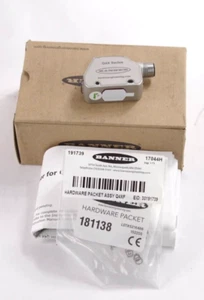 BANNER Q4XFPCOD310-Q8 97544 Q4X SERIES RUGGED LASER DISTANCE SENSOR -Surplus New - Picture 1 of 7
