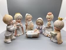 New ListingVintage Homco Childrens' Nativity Set Christmas Mixed Lot #5502/5503