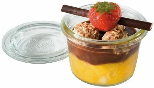 12 Stück Weckgläser Mini Weckglas 80 ml Weck Einmachglas mit Deckel - Bild 1 von 1