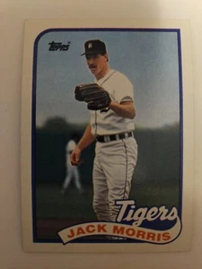1989 Topps Jack Morris #645 NM - Bild 1 von 1