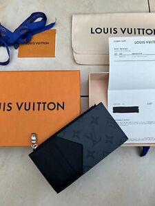 NWT Louis Vuitton Coin Card Holder Grey Monogram M69533