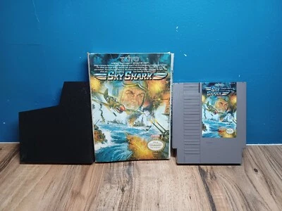 Sky Shark (NES, 1989) with Box, Sleeve Tested - Image 1 of 4