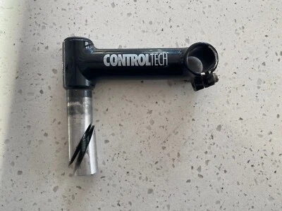 Control Tech Control Stem 120 1 1/8", 0 Deg Quill 25.4 Clamp Black - Image 1 of 4
