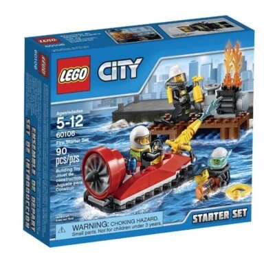 LEGO CITY *JUEGO DE INICIO DE FUEGO* SET 75058 *NUEVO SELLADO* AERODESLIZADOR MUELLE DE AGUA RESCATE Foto 1 de 4