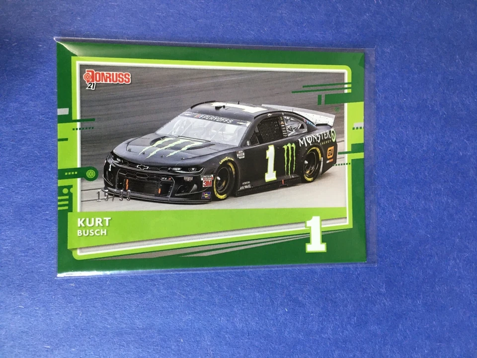 F170,454  2021 Donruss Green #41 Kurt Busch CAR /99 - Image 1 of 1