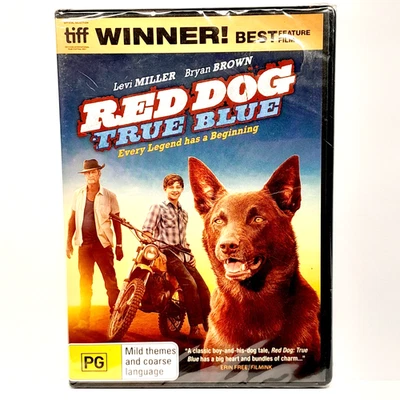 Red Dog True Blue DVD 2016 Levi Miller Bryan Brown Australian Family Film Sealed - image 1 of 4