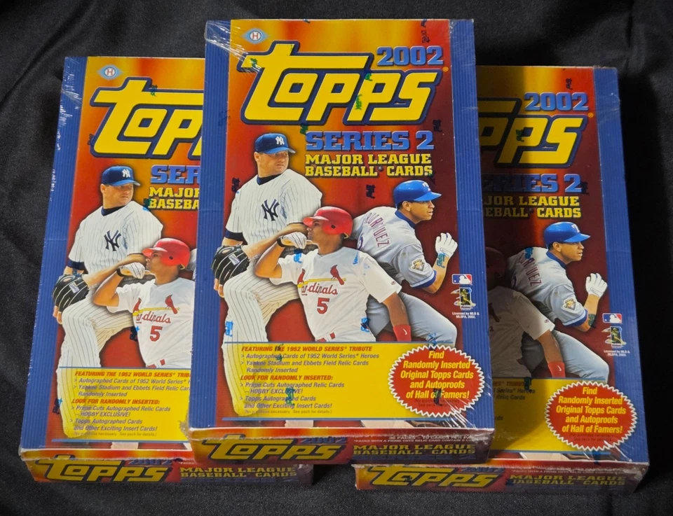 Topps Serie 2 2002 béisbol Hobby caja sellada de fábrica autógrafos aleatorios + reliquias Foto 1 de 1
