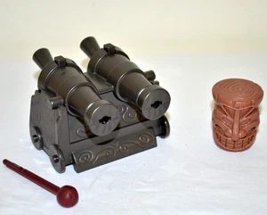 Disney Jake Neverland Pirates Mighty Colossus Replacement CANON, MISSILE  &TIKI - Picture 1 of 6