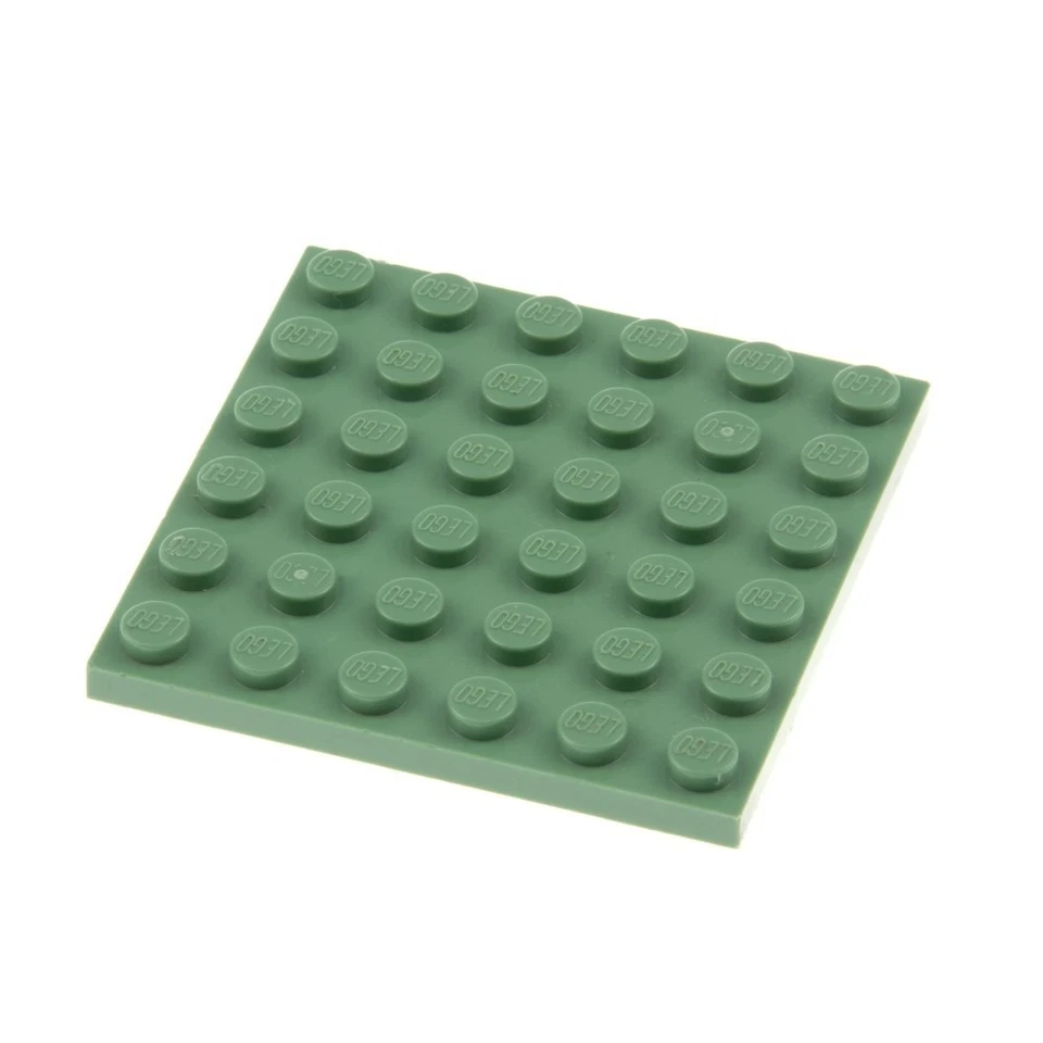 1x Lego Bau Platte 6x6 sand grün Basic Grundplatte Harry Potter 6186830 3958 - Bild 1 von 1