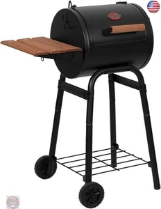 Char-Griller® Patio Pro Charcoal Grill and Smoker with Cast Iron Grates, - Picture 1 of 13