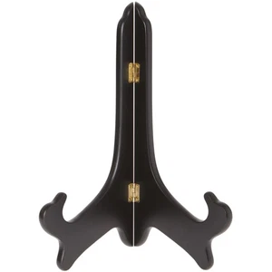 Soporte de madera MDF negro con bisagras Bard's, 11" H x 8,5" W x 6" D (para placas de 10" - 14") - Imagen 1 de 1