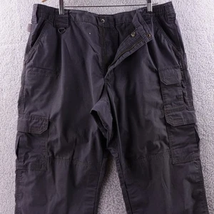 5.11 Tactical Series Mens Cargo Pants Size 40x30 Dark Gray Ripstop Military - Picture 1 of 7