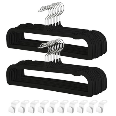 Pants Hangers Non Slip - 20 Pack Velvet Hangers for Closet - Thin Space Savin... - Image 1 of 4
