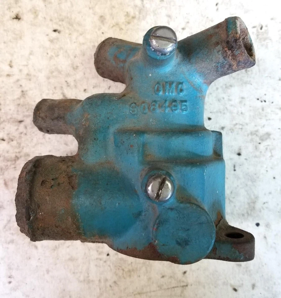 OMC Thermostat Housing 908495 - Image 1 of 4