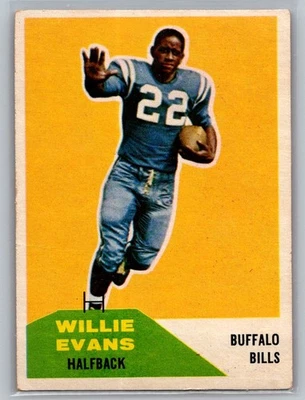 1960 Fleer #65 Willie Evans - Image 1 of 2