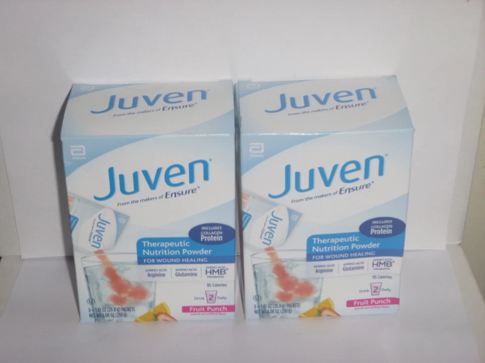 Juven Therapeutic 营养粉 水果打孔 胶原蛋白 8 克拉 ea Ex 六月 25 — 第 1/1 张图片