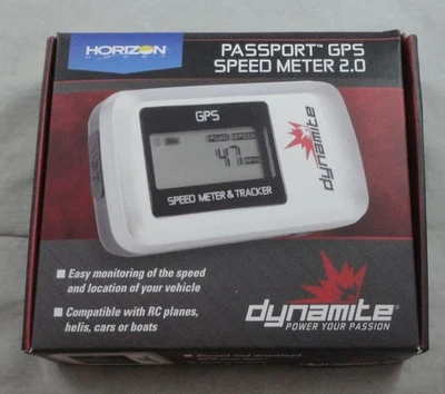 Dynamite GPS 2.0 V2 Speed Meter & Tracker : RC Plane / Car / Heli / Boat 4403 - Image 1 of 2