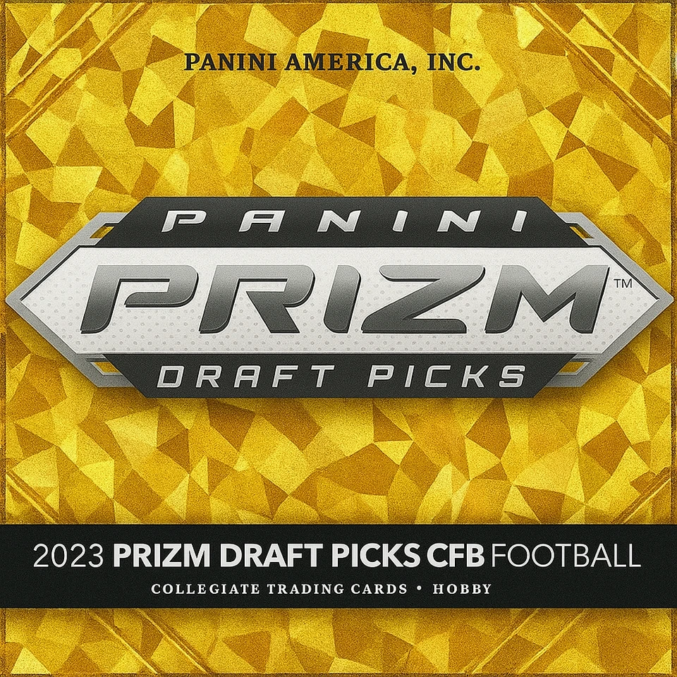 2023 Panini Prizm Draft Picks Gold Ice Prizm - Choose Your Card - Rookies & Vets - Image 1 of 1