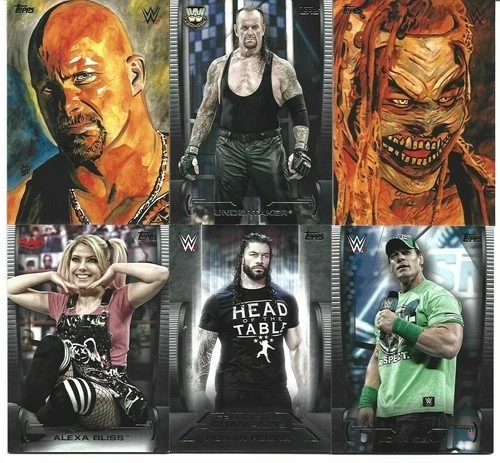 2021 TOPPS WWE UNDISPUTED COMPLETE MASTER SET - Image 1 of 1
