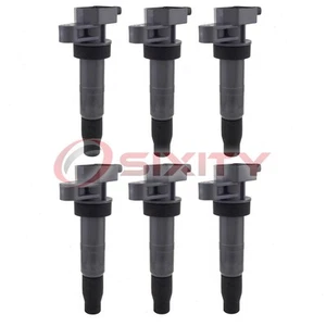 6 pc Hitachi Ignition Coils for 2007-2012 Hyundai Veracruz 3.8L V6 Spark kc - Picture 1 of 5