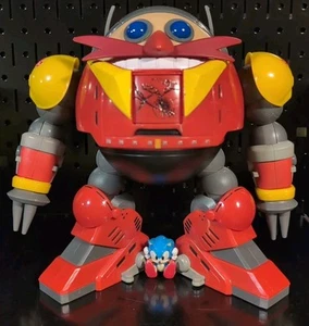 Sonic The Hedgehog Giant Eggman Robot Battle Set 2021 Jakks Pacific Missing Item - Picture 1 of 4