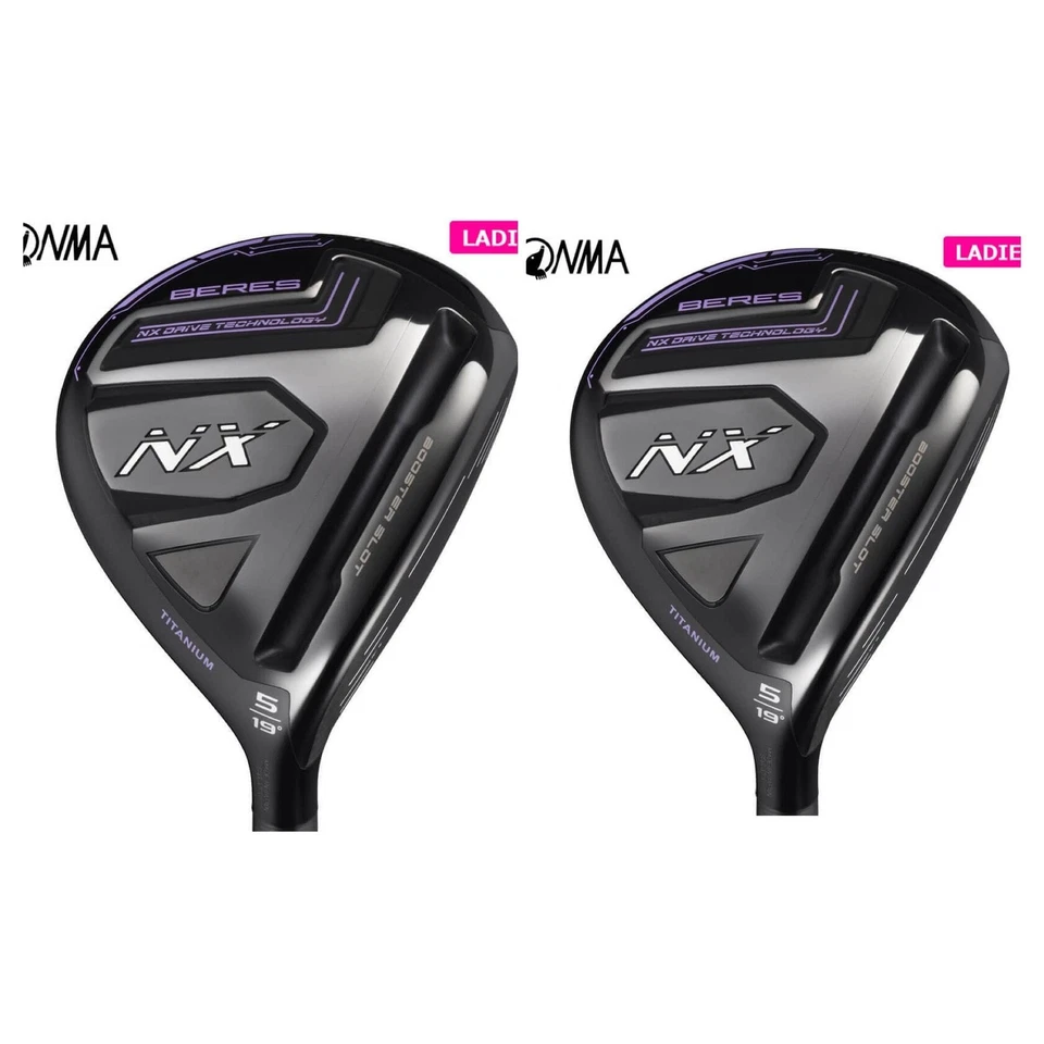 Women HONMA BERES NX Fairwaywood 5W 7W 2set RH VIZARD for NX37 graphite Flex L - Image 1 of 4