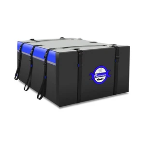 Sailnovo Car Rooftop Cargo Carrier Bag 20 Cubic, PVC Vehicle Soft-Shell Car T... - Picture 1 of 8