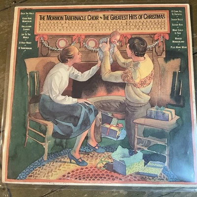 MORMON TABERNACLE CHOIR/Greatest Hits Christmas OUTER RECORD SLEEVE VGVG+/EX - Image 1 of 4