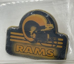 Vintage Wincraft St. Louis Rams oder LA Rams Helm Anstecknadel Neu - Bild 1 von 5