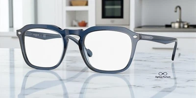 VOGUE VO5348 2760 прозрачный синий демо объектив квадратный 51 мм женщин очки - Изображение 1 из 3