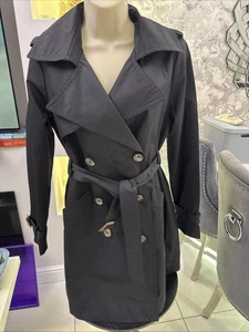 Ted Baker Trench Coat Size 3 U.K. 12 - Picture 1 of 6