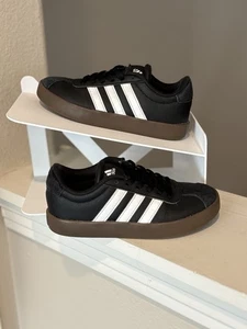 Adidas VL Court 3.0 schwarz/weiß Gummi Kinder Freizeitschuhe IE3630 - Größe 12K - Bild 1 von 9
