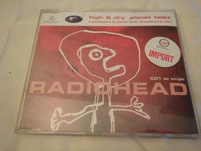 Radiohead High Dry Planet Telex CD 1995 Import UK First Edition CD Foto 1 de 2