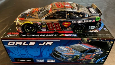 2014 Dale Earnhardt Jr. 1/24 #88 Superman cromado Chevy SS ¡Acción diecast/180! Foto 1 de 4
