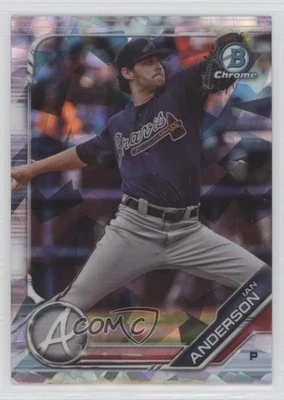 2019 Bowman Chrome Draft Sapphire Edition Ian Anderson #BDC-185 - Image 1 of 2