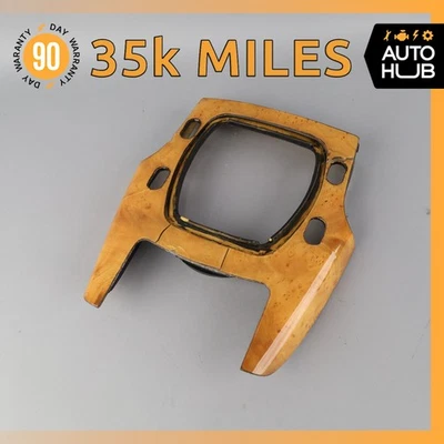 00-04 Aston Martin DB7 consola central manual palanca de cambios moldura madera OEM 35k Foto 1 de 4