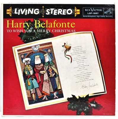 Гарри Белафонте "желать вам счастливого Рождества" 1958 виниловая пластинка LSP-1887 - Изображение 1 из 4