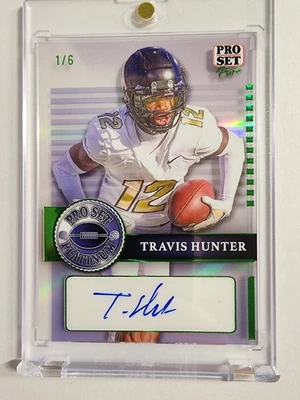 Rookie 2023 Pro Set Pure Travis Hunter (1 /6) Bookend RC P-TH2 2025 - Image 1 of 4