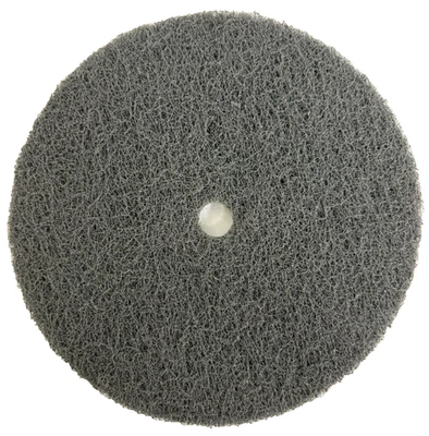6" X 1/2" STANDARD ABRASIVE BUFF AND BLEND DISC GREY VFN S/C 840707 10 PACK - Image 1 of 4