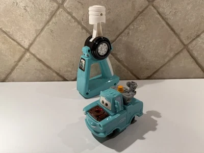 GEOTRAX TRAIN AND REMOTE - Disney Pixar Cars Teal Mater HTF -Tested / Working - Image 1 of 4