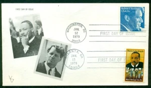 Combo MARTIN LUTHER KING JR FDC con retrato de Robert Kennedy - Imagen 1 de 1