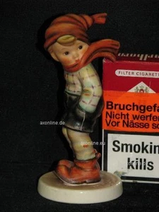 Goebel Hummel Malmuster 43 "Lausbub", march winds, Junge mit Schal und Bommel - Picture 1 of 1