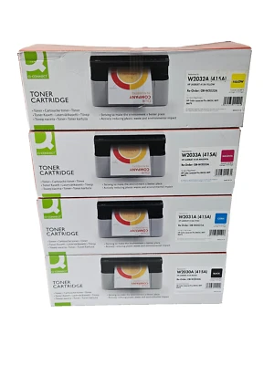 CMYK toner for HP M454 M479 415A replacement for W2030A 2031A 2032A 2033A - Image 1 of 3