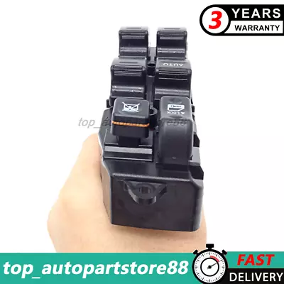 Interruptor de ventana eléctrica delantero izquierdo lado del conductor para Toyota RAV4 2,0 L Power 1998-2000 Foto 1 de 4