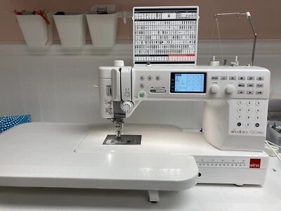 Elna eXcellence 720 Pro Sewing Machine - Image 1 of 4
