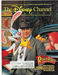 Revista Disney Channel, mayo/junio de 1990, quién enmarcó a Roger Rabbit estado: en muy buen estado-nuevo - Imagen 1 de 3