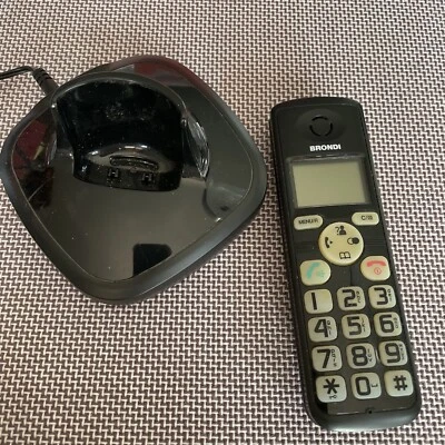 BRONDI YORK Telefono senza Fili - Per Anziani con Tasti Grandi - Immagine 1 di 4