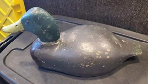 Hayes Finkle Decoy Rare Canvasback Michigan Has Been Repainted Like A Mallard. - Picture 1 of 4